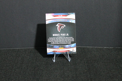Michael Penix Jr. - 2024 Panini Prizm - Green Ice Fireworks - Rookie