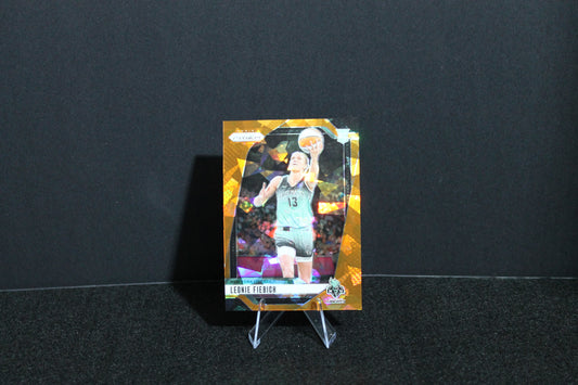 Leonie Fiebich - 2024 Panini Prizm WNBA - Orange Ice - Rookie
