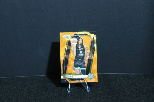 Angel Reese - 2024 Panini Prizm WNBA - Orange Ice - Rookie Variation