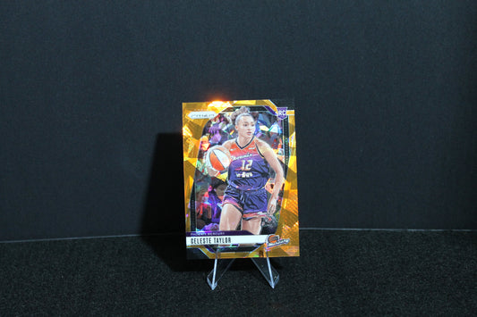 Celeste Taylor - 2024 Panini Prizm WNBA - Orange Ice - Rookie