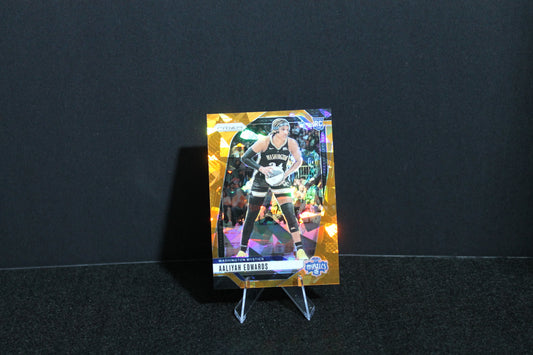 Aaliyah Edwards - 2024 Panini Prizm WNBA - Orange Ice - Rookie