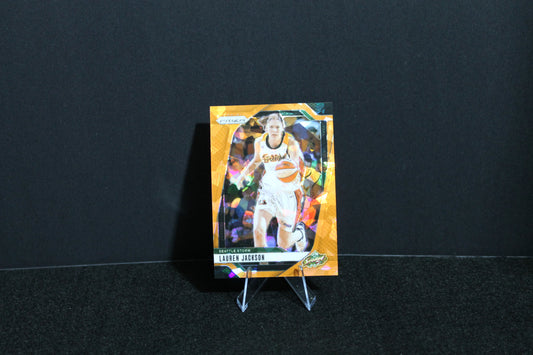 Lauren Jackson - 2024 Panini Prizm WNBA - Orange Ice
