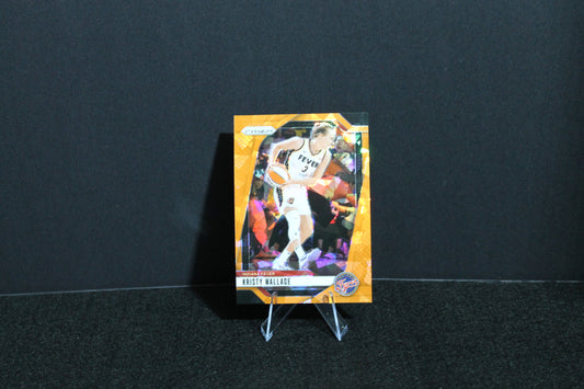 Kristy Wallace - 2024 Panini Prizm WNBA - Orange Ice