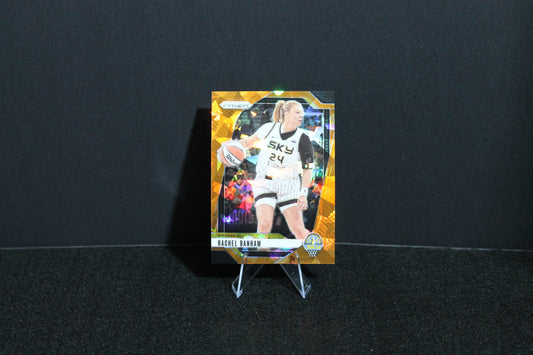 Rachel Banham - 2024 Panini Prizm WNBA - Orange Ice
