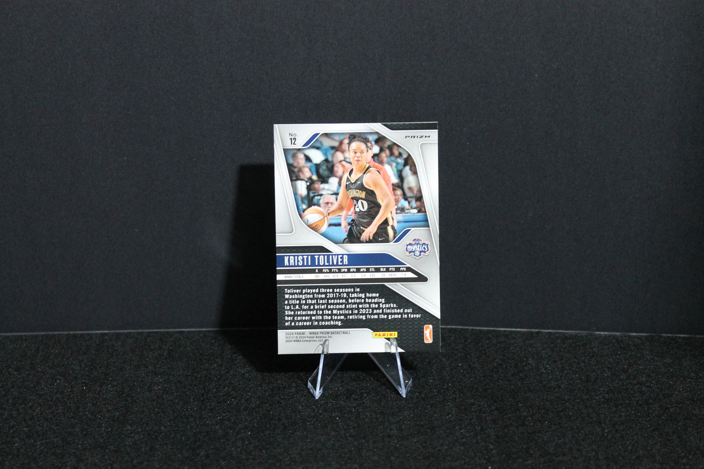 Kristi Toliver - 2024 Panini Prizm WNBA - Orange Ice