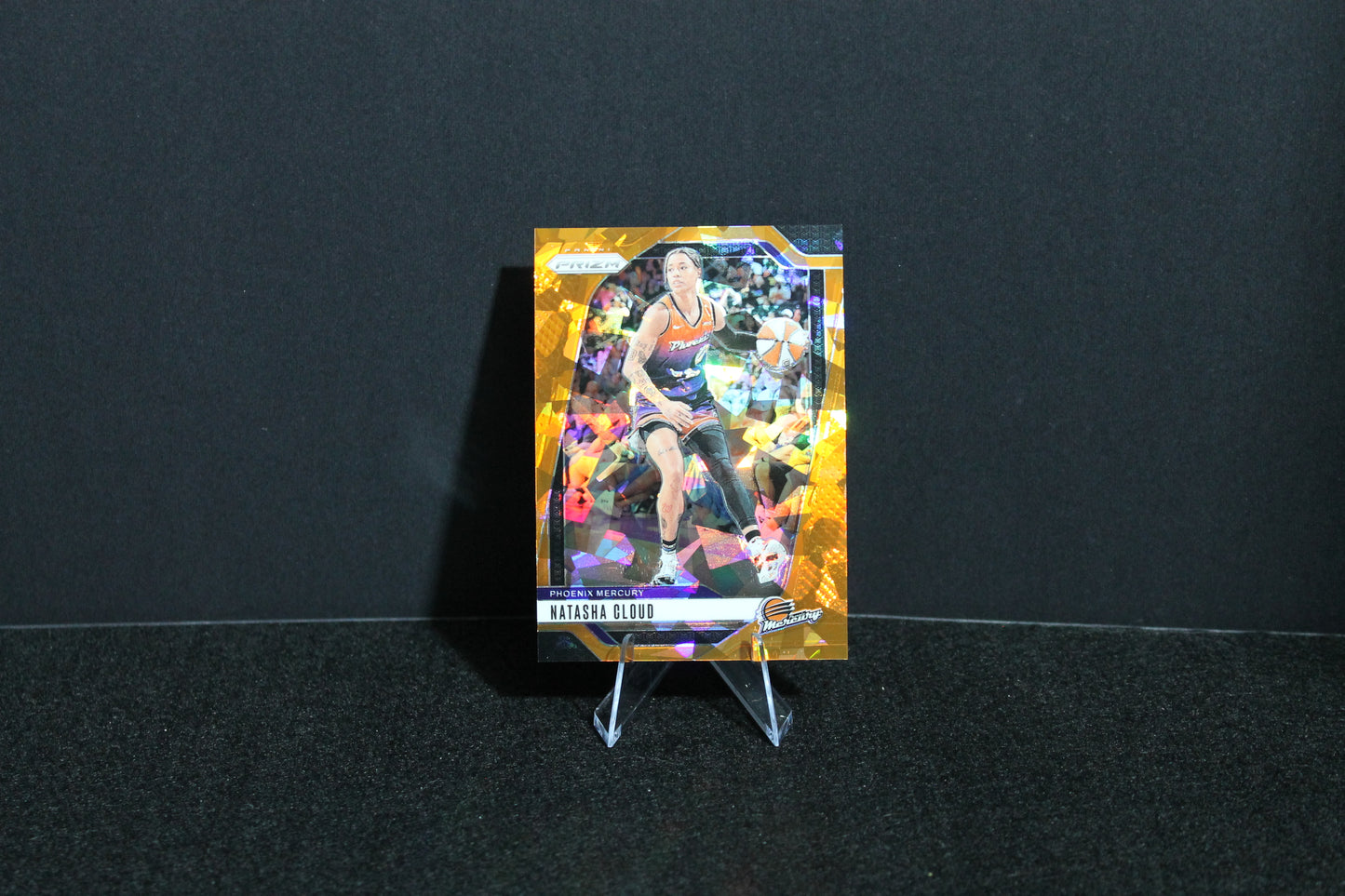 Natasha Cloud - 2024 Panini Prizm WNBA - Orange Ice