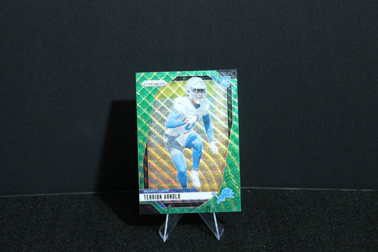 Terrion Arnold - 2024 Panini Prizm - Green Wave - Rookie