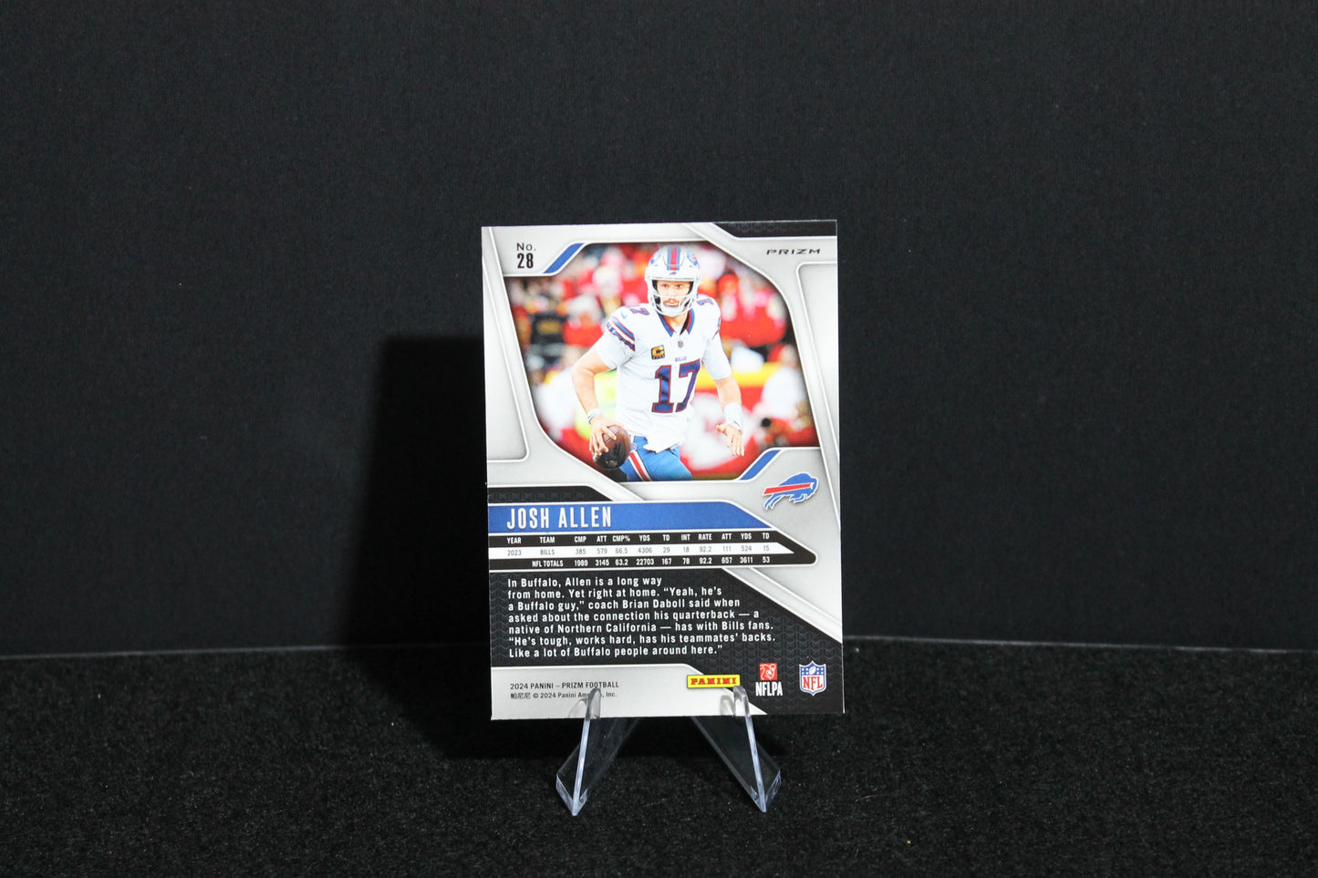 Josh Allen - 2024 Panini Prizm - Green Wave