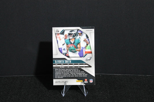 DeVonta Smith - 2024 Panini Prizm - Green Wave
