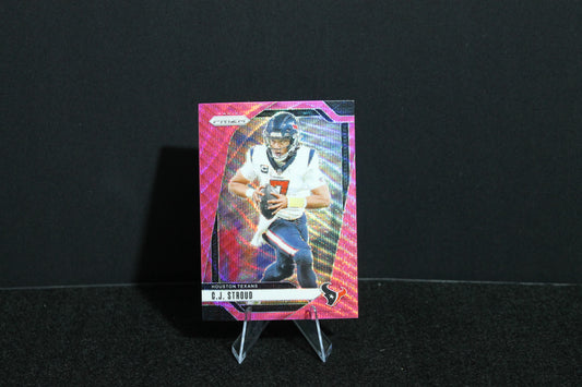 C.J. Stroud - 2024 Panini Prizm - Pink Wave