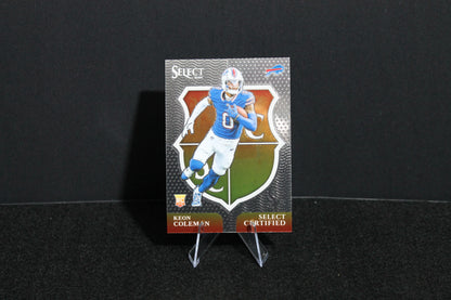 Keon Coleman - 2024 Select Football - Select Certified - Rookie