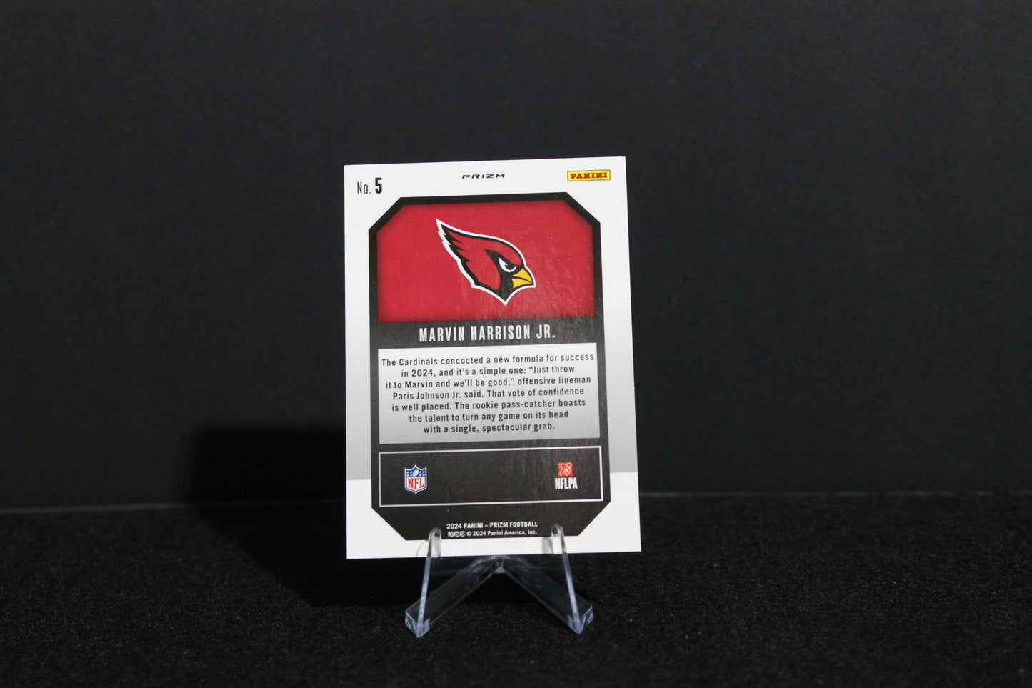 Marvin Harrison Jr. - 2024 Panini Prizm - Green Emergent - Rookie
