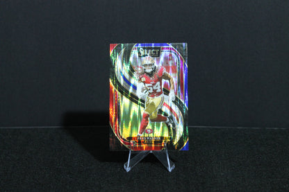 Fred Warner - 2024 Select Football - Red & Blue Shock - Premier Level