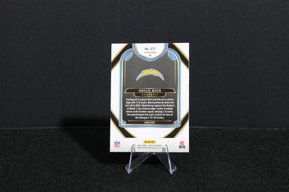 Khalil Mack - 2024 Select Football - Red & Blue Shock - Club Level