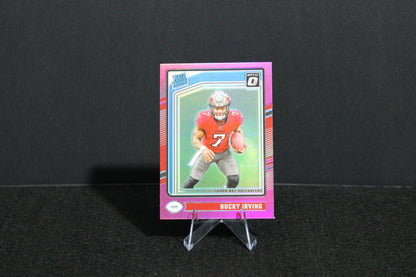 Bucky Irving - 2024 Donruss Optic - Pink - Rated Rookie