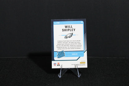 Will Shipley - 2024 Donruss Optic - Purple Shock - Rated Rookie