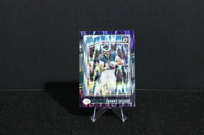 Johnny Wilson - 2024 Donruss Optic - Purple Shock - Rated Rookie