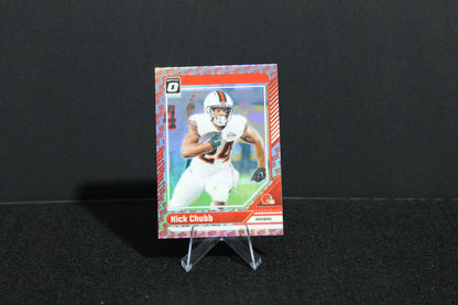 Nick Chubb - 2024 Donruss Optic - One Hundred - SSP