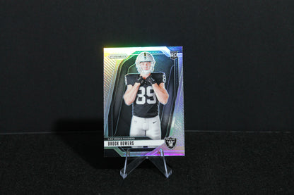Brock Bowers - 2024 Panini Prizm - Silver Prizm - Rookie Variation