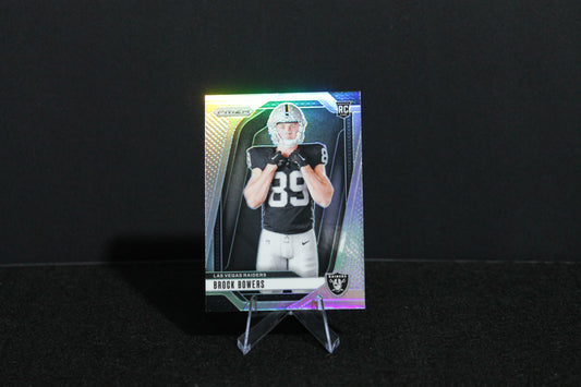 Brock Bowers - 2024 Panini Prizm - Silver Prizm - Rookie Variation