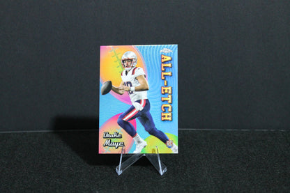 Drake Maye - 2024 Topps Chrome - All Etch Refractor - Rookie