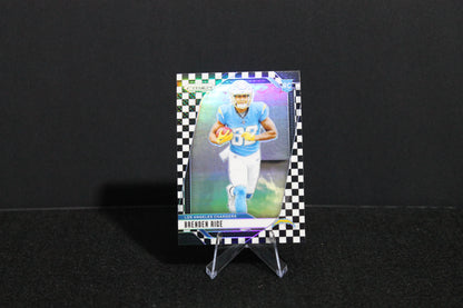 Brenden Rice - 2024 Panini Prizm - Black & White Checker - Rookie