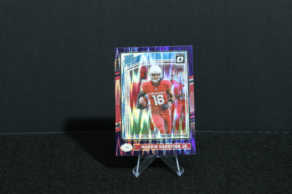 Marvin Harrison Jr. - 2024 Donruss Optic - Purple Shock - Rated Rookie