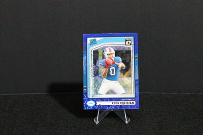 Keon Coleman - 2024 Donruss Optic - Blue Scope - Rated Rookie