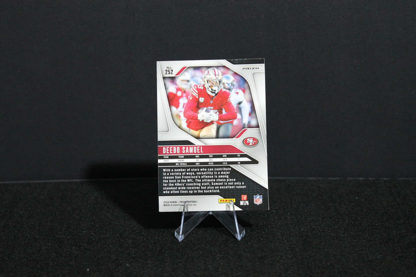 Deebo Samuel - 2024 Panini Prizm - Pink Wave