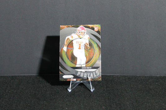 Xavier Worthy - 2024 Panini Prizm - Portals - Rookie
