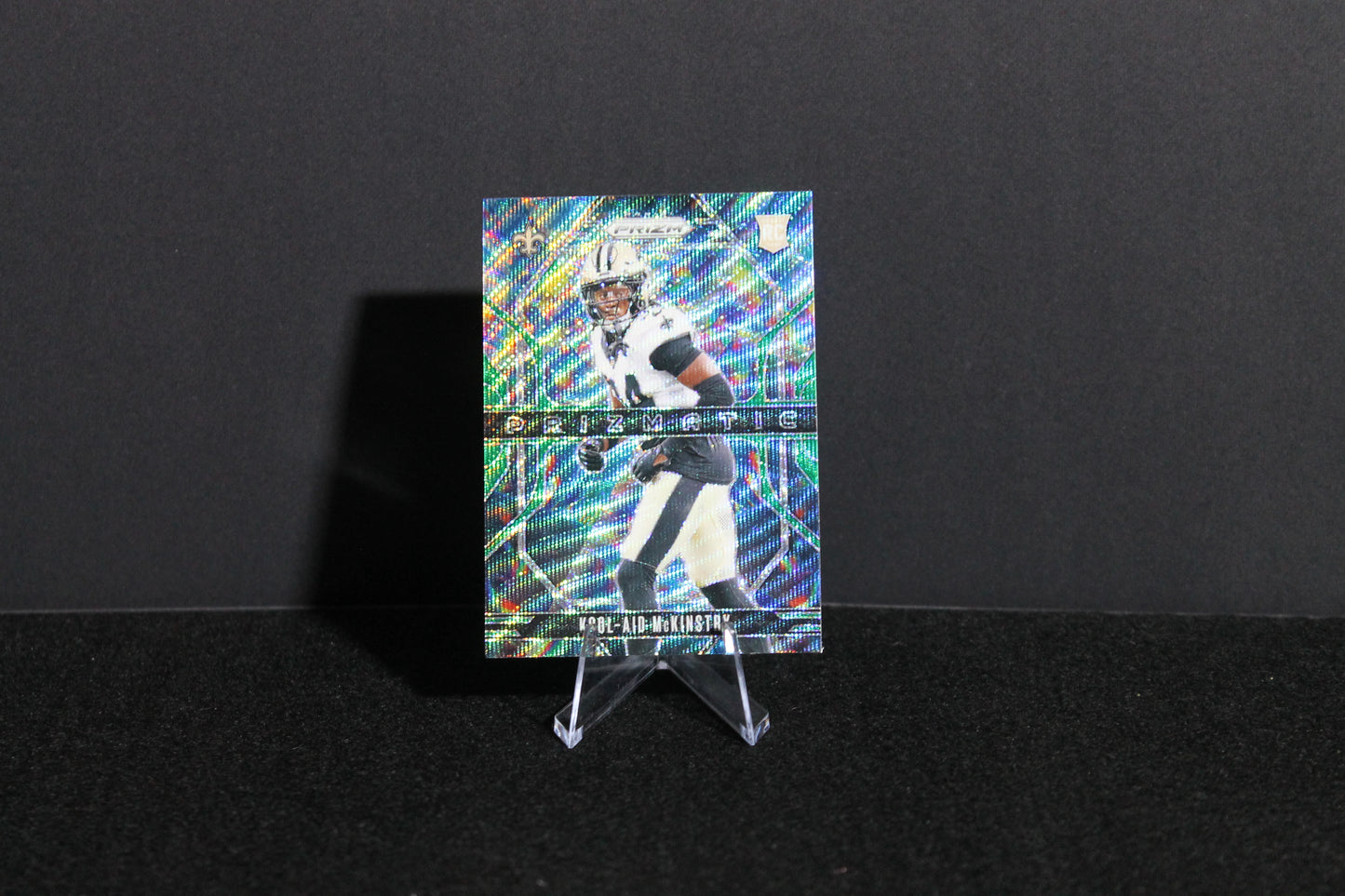 Kool-Aid McKinstry - 2024 Panini Prizm - Green Wave Prizmatic - Rookie