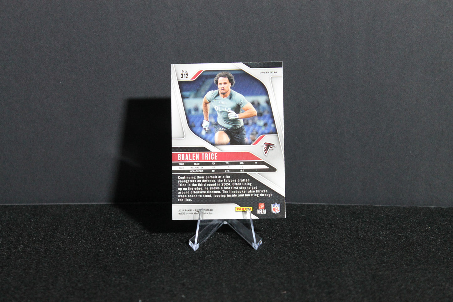 Bralen Trice - 2024 Panini Prizm - Lazer - Rookie