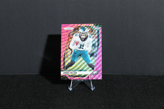Johnny Wilson - 2024 Panini Prizm - Pink Wave - Rookie