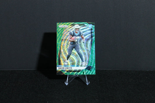 Xavier Legette - 2024 Panini Prizm - Green Wave - Rookie