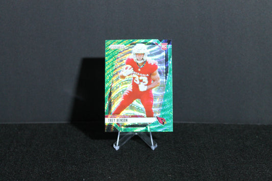 Trey Benson - 2024 Panini Prizm - Green Wave - Rookie