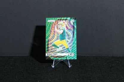 Michael Pratt - 2024 Panini Prizm - Green Wave - Rookie