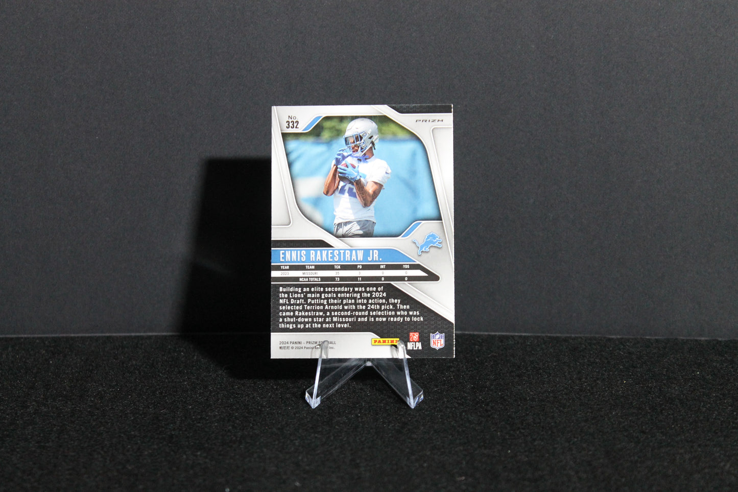 Ennis Rakestraw Jr. - 2024 Panini Prizm - Green Wave - Rookie