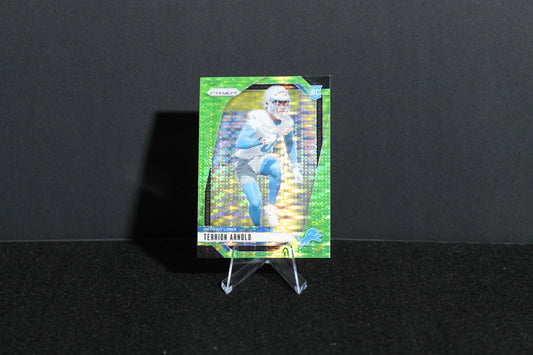 Terrion Arnold - 2024 Panini Prizm - Neon Green Pulsar - Rookie