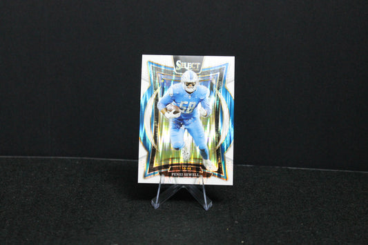 Penei Sewell - 2024 Select Football - White Shock /199 - Concourse