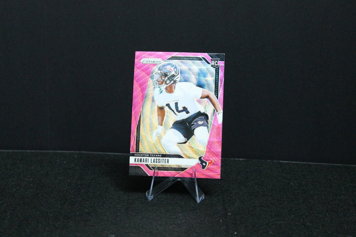 Kamari Lassiter - 2024 Panini Prizm - Pink Wave - Rookie