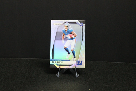 Malik Nabers - 2024 Panini Prizm - Silver Prizm - Rookie