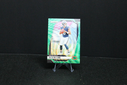 Caleb Williams - 2024 Panini Prizm - Green Wave - Rookie