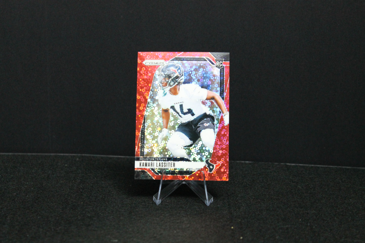 Kamari Lassiter - 2024 Panini Prizm - No Huddle Red /75 - Rookie
