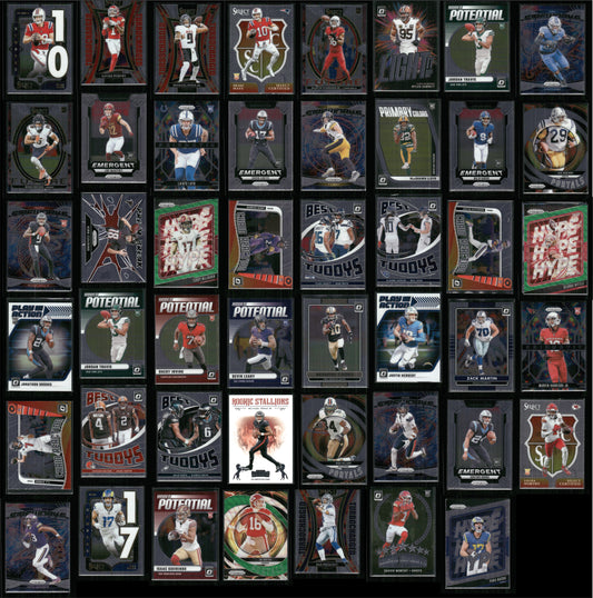 2024 Prizm Optic & Select Insert Lot - Rookies & Vets - 47 Cards