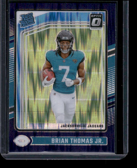 Brian Thomas Jr. - 2024 Donruss Optic - Purple Shock - Rookie