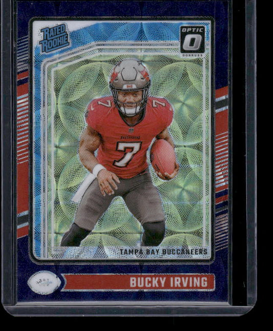 Bucky Irving - 2024 Donruss Optic - Purple Scope - Rookie