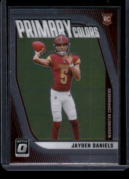 Jayden Daniels - 2024 Donruss Optic - Primary Colors - Rookie