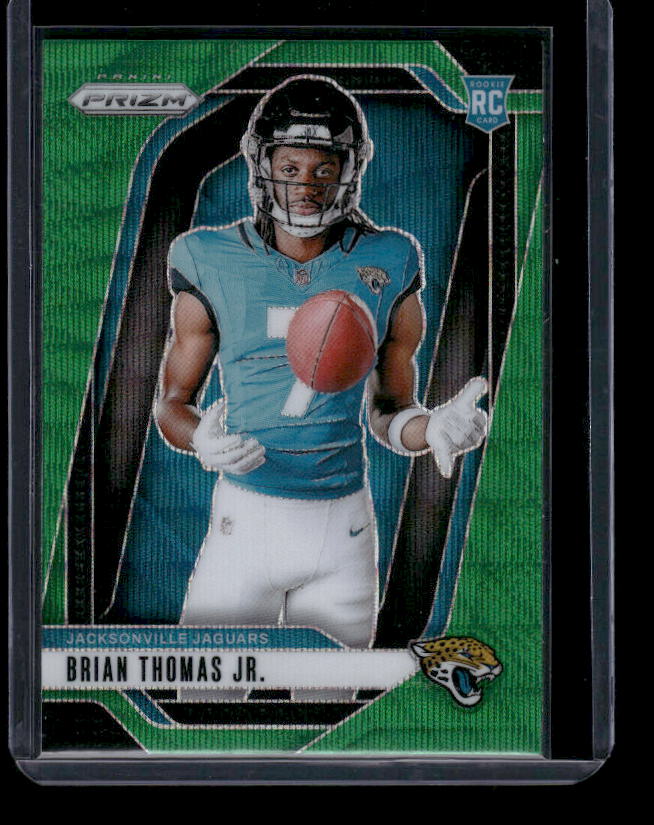 Brian Thomas Jr - 2024 Panini Prizm - Green Wave - Rookie Variation