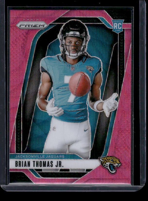Brian Thomas Jr - 2024 Panini Prizm - Pink Wave - Rookie Variation