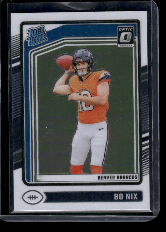 Bo Nix - 2024 Donruss Optic - Rookie